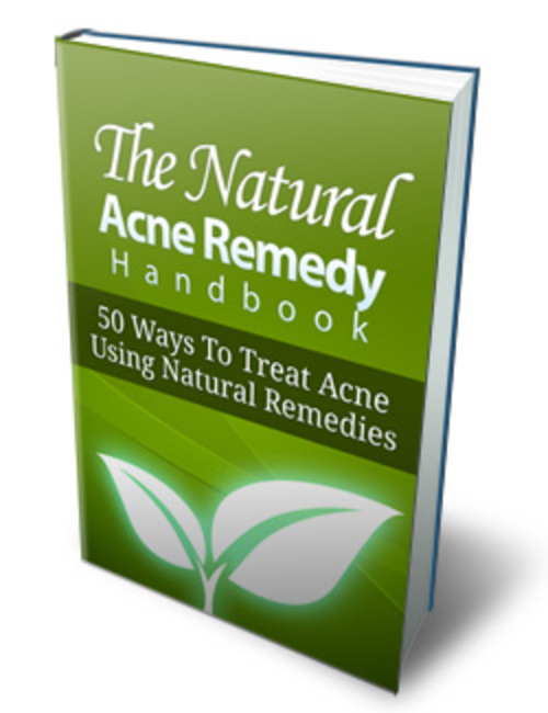 Product picture Natural Acne Remedy Handbook with (MRR)