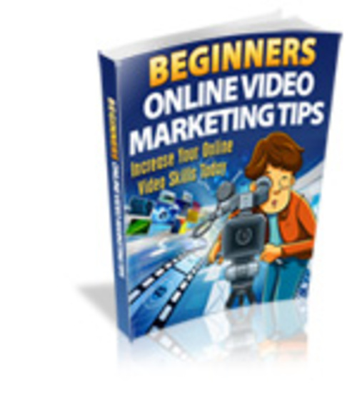 Product picture Beginners Online Video Marketing Tips with (MRR)