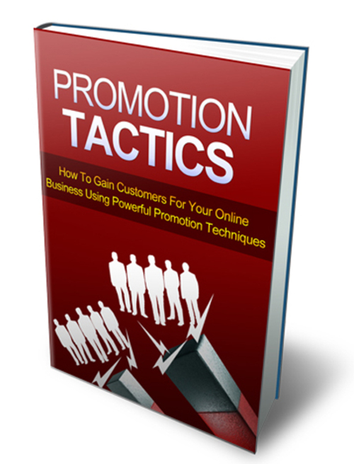 Product picture Promotion Tactics with (MRR)