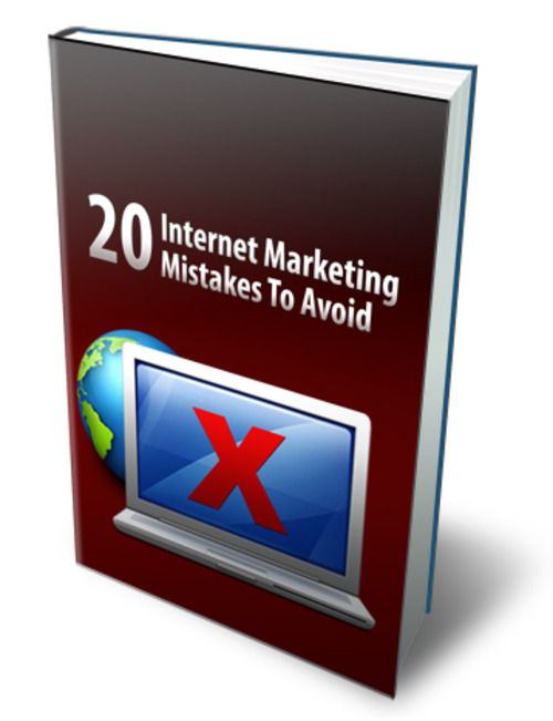 Product picture 20 Internet Marketing Mistakes To Avoid with (MRR)