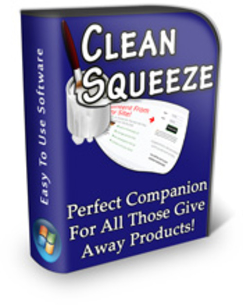 Product picture Clean Squeeze Software 