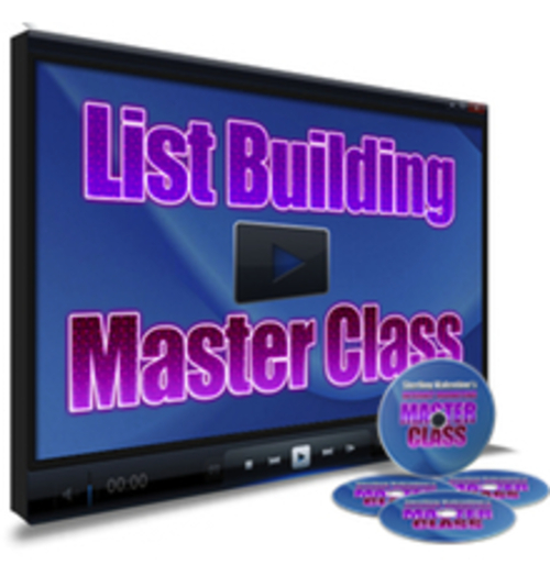 Product picture List Building Master Class video