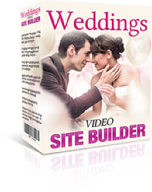 Product picture Weddings Video Site Builder 