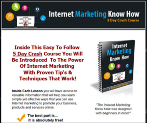 Product picture Internet Marketing Know How Course +(PLR)