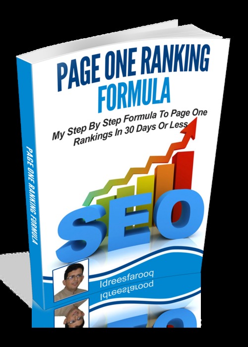 Product picture Page One Ranking Formula 