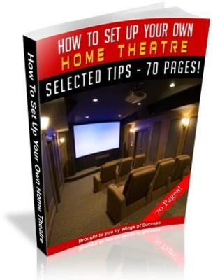 Product picture How To Set Up Your Own Home Theatre (MRR)