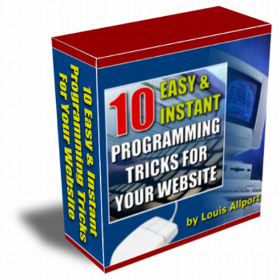 Product picture 10 Easy & Instant Programming Tricks For Your Website